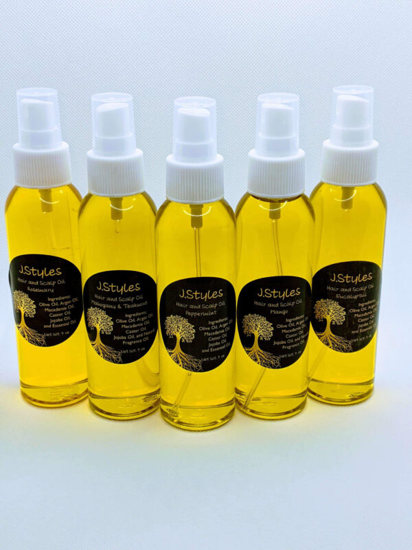 Scalp and Hair Oil - Mahogany and Teakwood